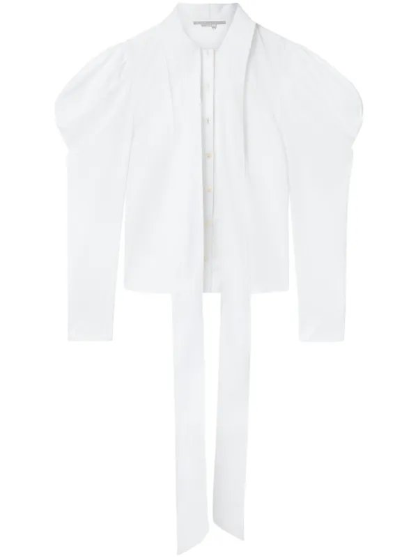 Stella McCartney パフスリーブ シャツ | ホワイト | FARFETCH JP