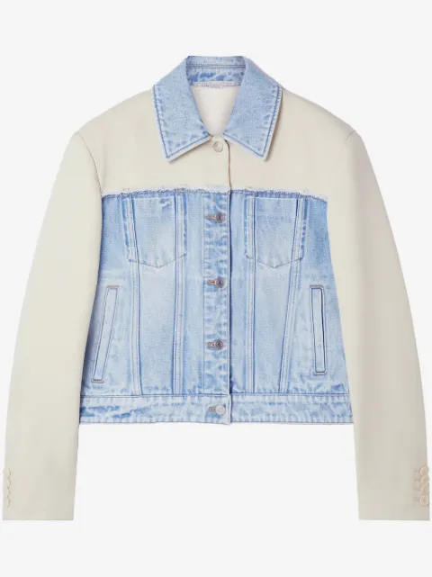 Stella McCartney two-tone panelled denim jacket 