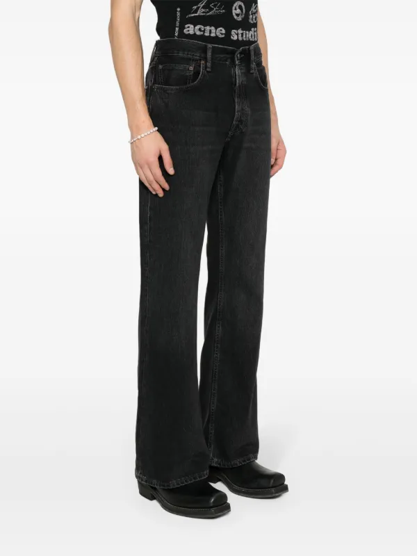 Stain Shade bleached-effect straight-leg Jeans - Farfetch