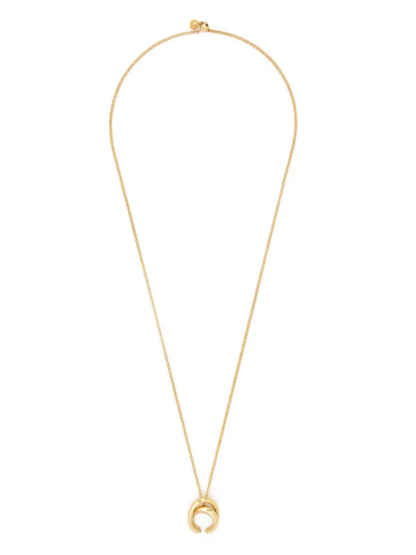 Charlotte Chesnais イニシャル ネックレス | ゴールドトーン