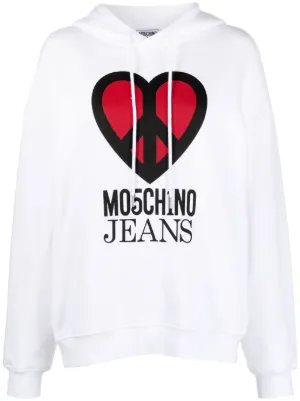 Love moschino hoodie clearance mens