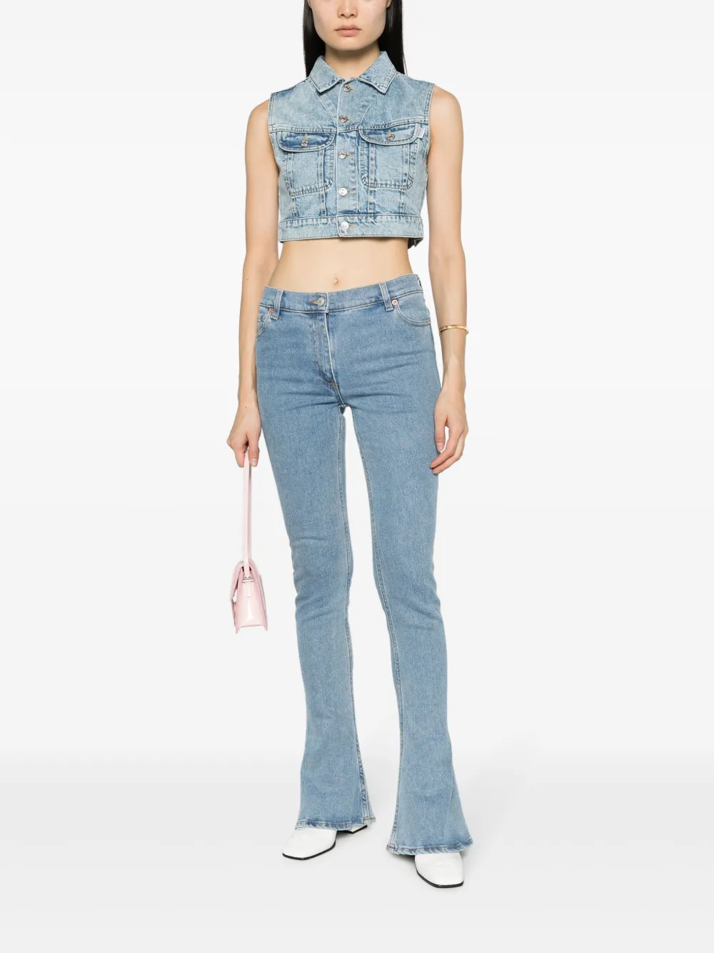 MOSCHINO JEANS Mouwloos jack - Blauw