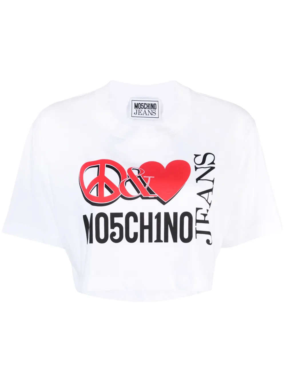 logo-print cotton T-shirt