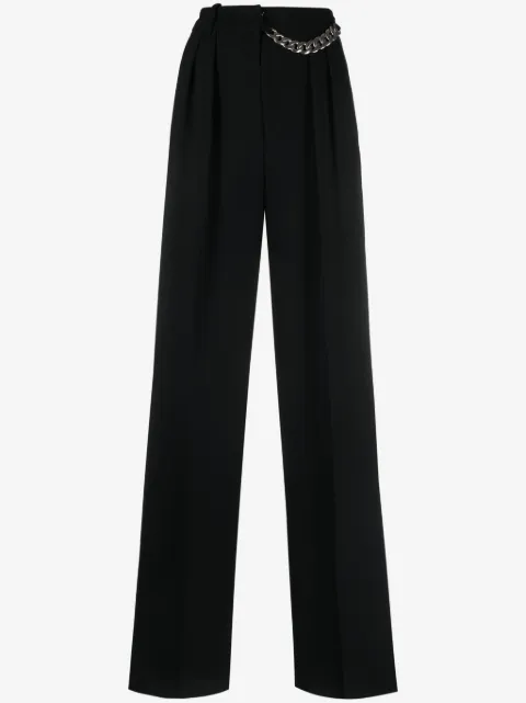 Barbara Bui pantalones con detalle de cadena