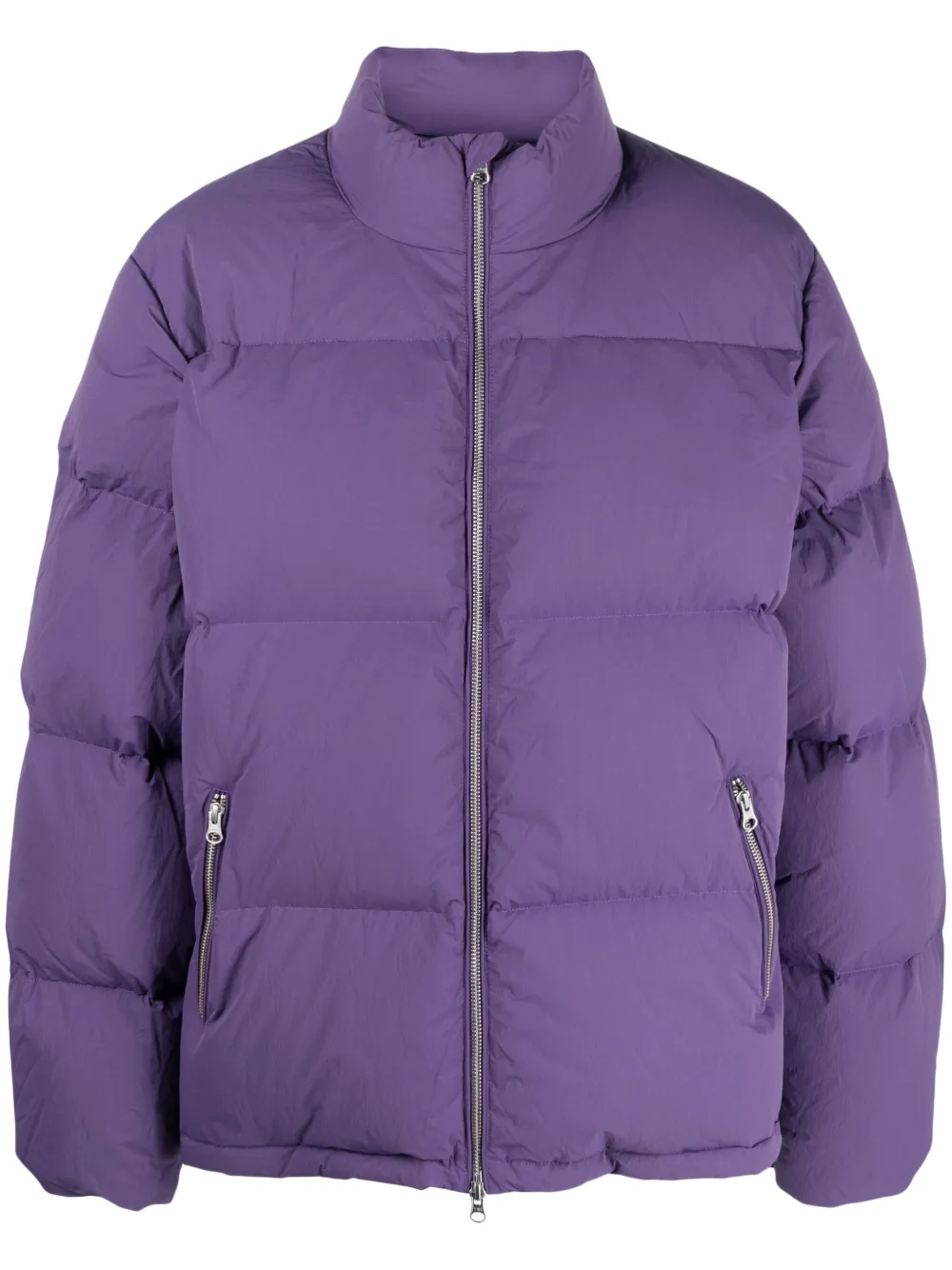 Mens purple outlet puffer jacket