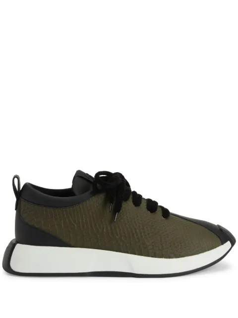 Giuseppe Zanotti Ferox panelled leather sneakers