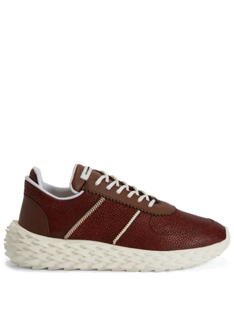 Giuseppe Zanotti Urchin panelled leather sneakers