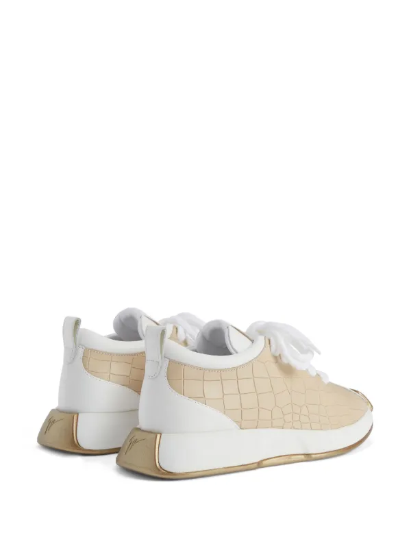Giuseppe crocodile online pattern sneakers