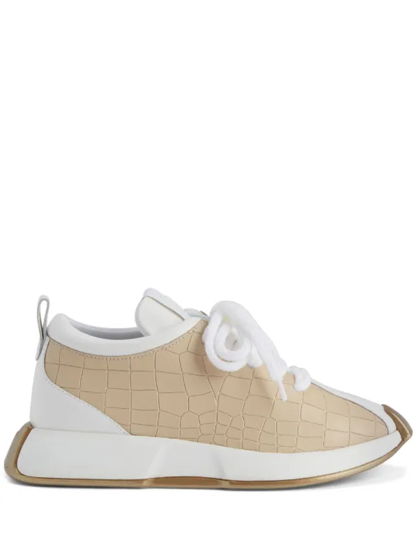 Zanotti deals crocodile white