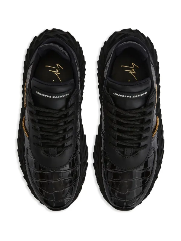 Giuseppe zanotti black sneakers womens cheap