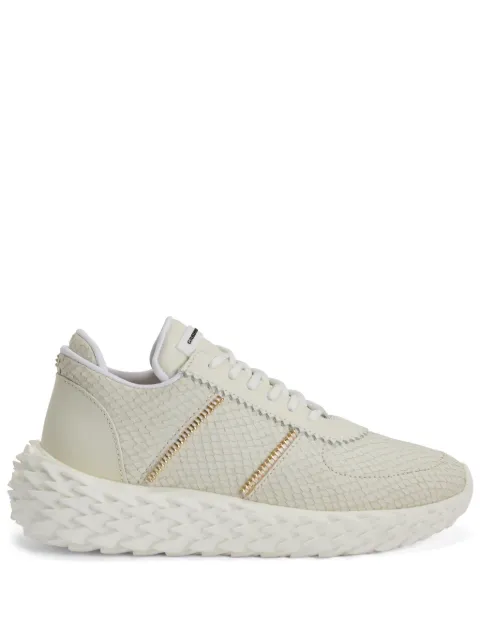 Giuseppe Zanotti Urchin snakeskin-effect sneakers