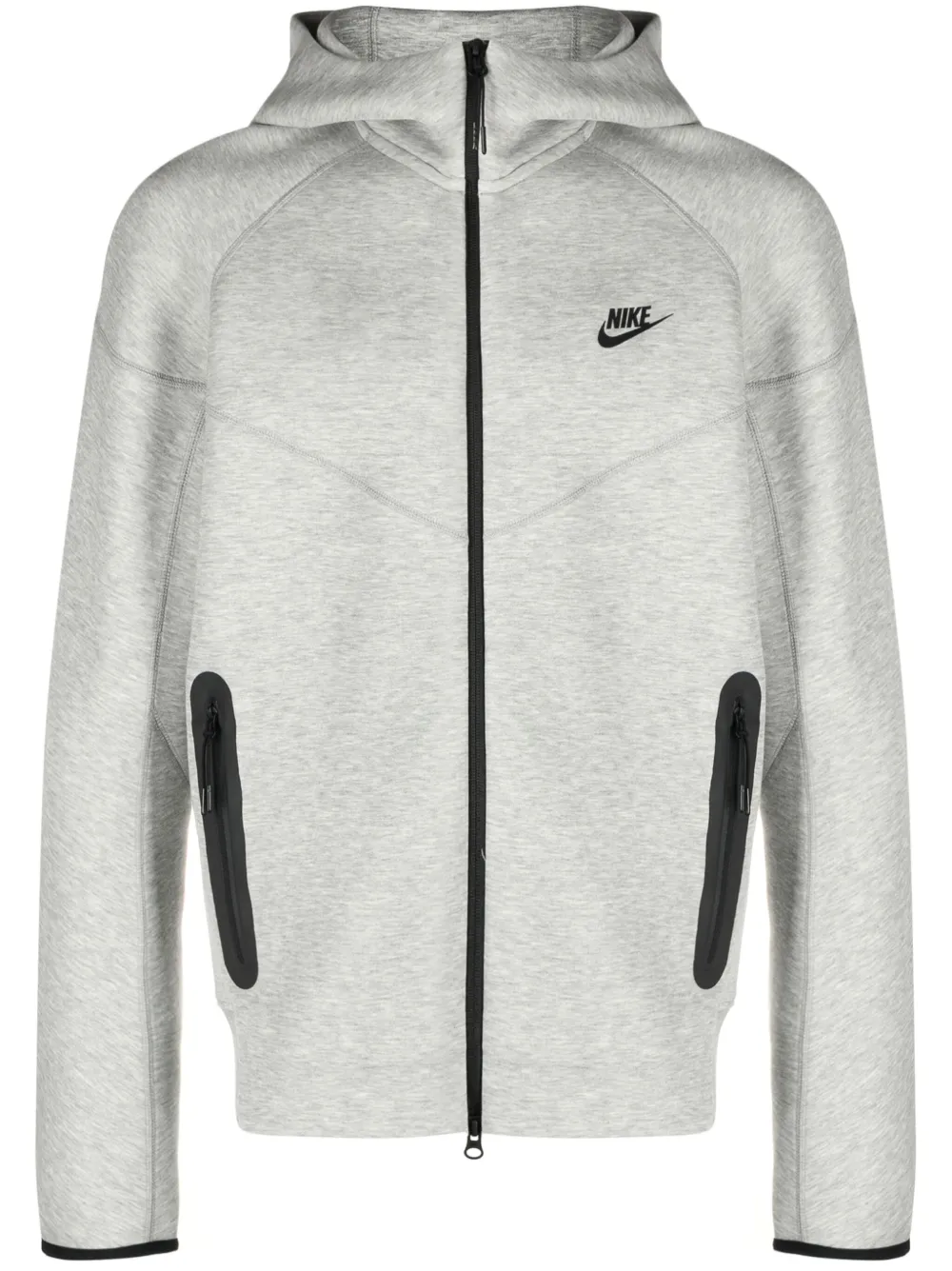 Nike Hoodie van fleece-jersey Grijs