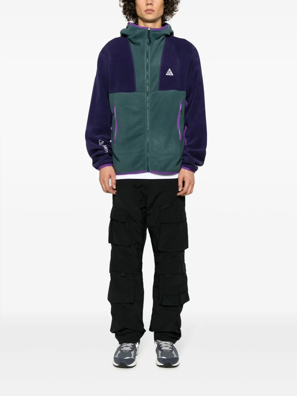 Nike Fleece hoodie Groen