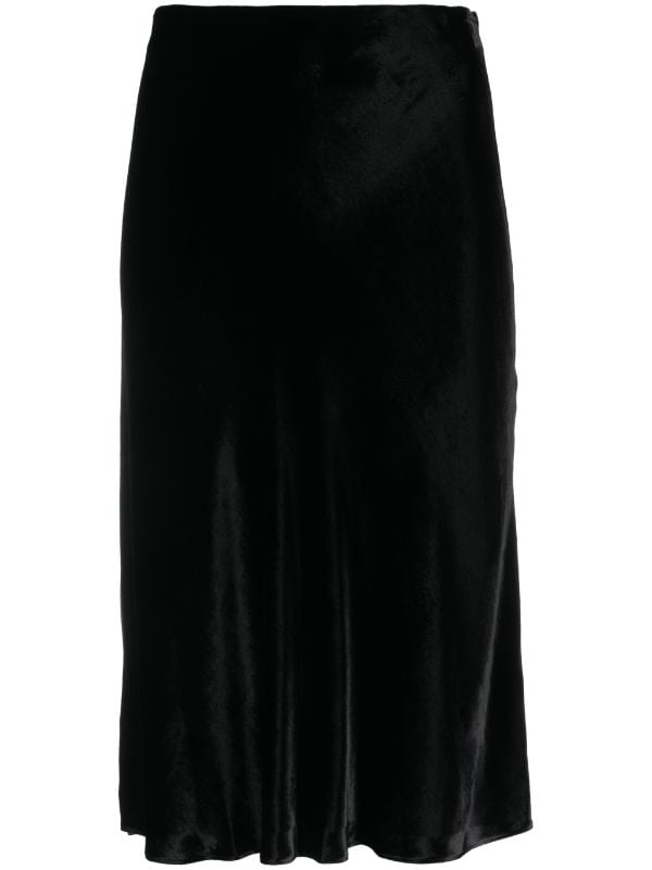 Vince hotsell velvet skirt