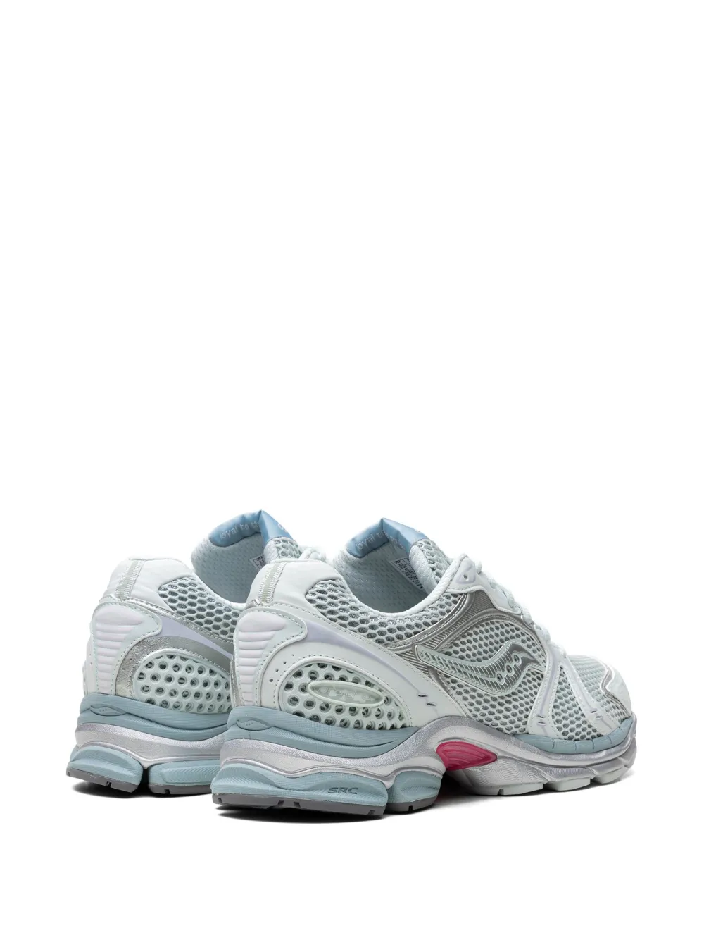 Saucony Progrid Triumph 4 "ice Grey" Sneakers In Grey