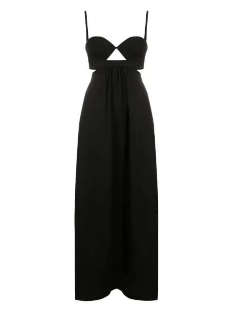 Adriana Degreas sweetheart-neck cut-out dress