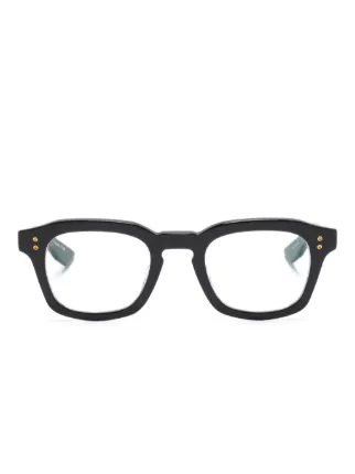 Dita Eyewear 스퀘어 프레임 안경 | 블랙 | FARFETCH KR