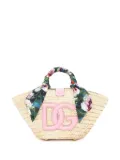 Dolce & Gabbana Kendra logo-patch tote bag - Neutrals