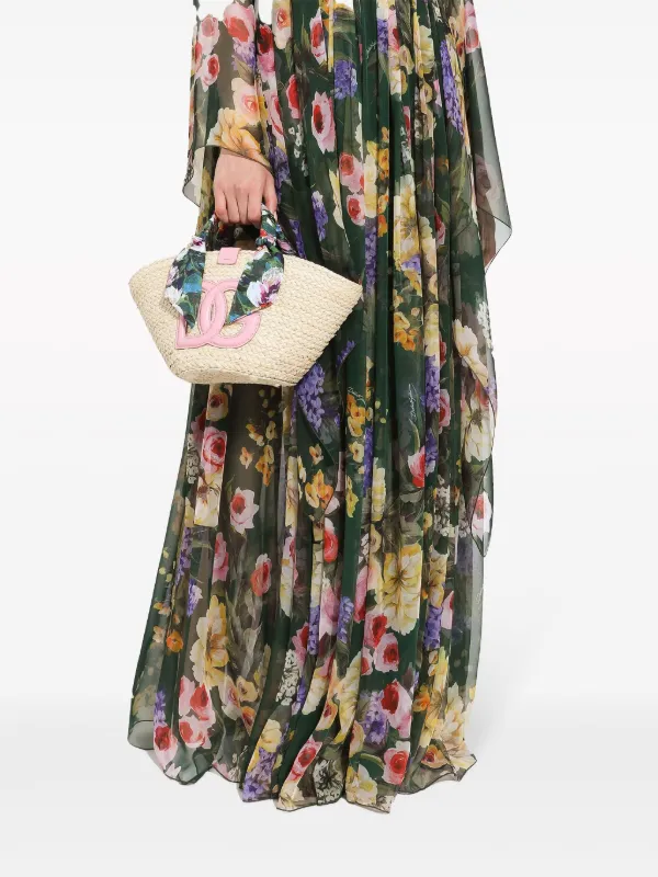 【関税込】Dolce & Gabbana Kendra ロゴパッチ トートバッグ 関税込】Dolce & Gabbana Kendra ロゴパッチ トートバッグ