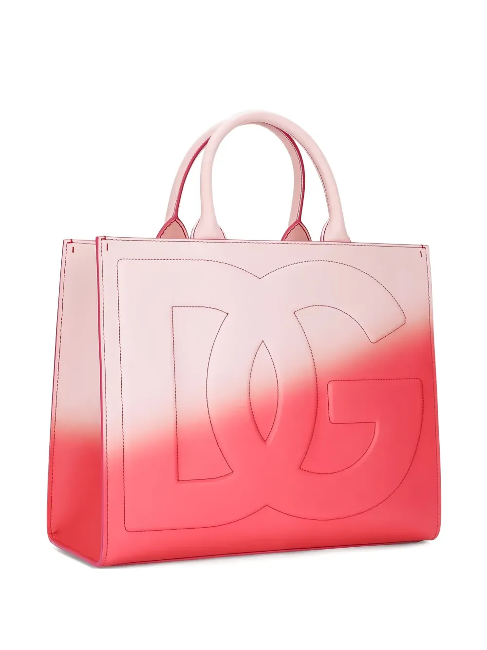 Dolce & Gabbana Shopper met DG-logo - Roze