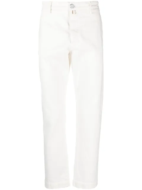 Jacob Cohën logo-print straight-leg jeans