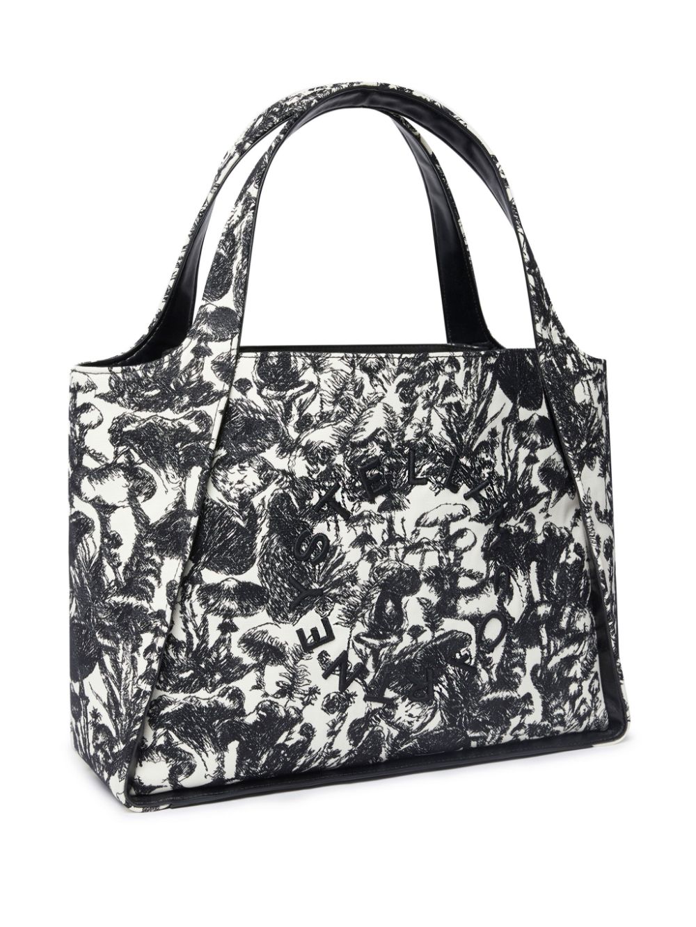 Stella McCartney Logo Fungi Forest-print tote bag Women