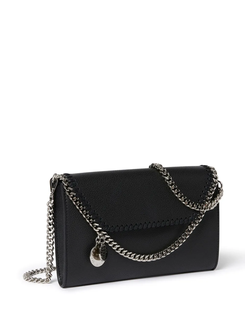 Stella McCartney Falabella MIRUM schoudertas met logo Zwart