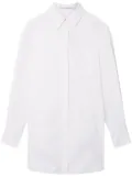 Stella McCartney poplin shirt minidress - White