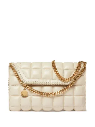 STELLA MCCARTNEY ◇ Falabella Padded Bag Women Black Falabella Mini Tote Bag | Stella McCartney US