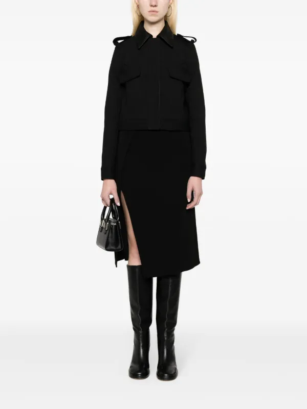 Barbara Bui Button-embellished Midi Dress - Black
