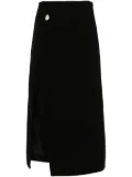 Barbara Bui button-embellished midi dress - Black
