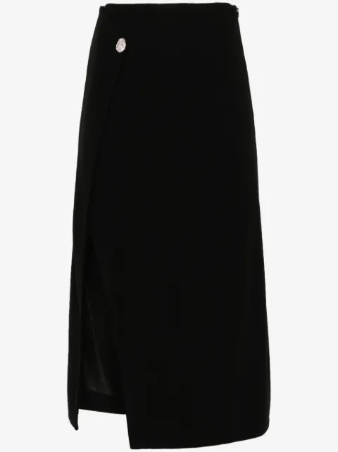 Barbara Bui button-embellished midi dress