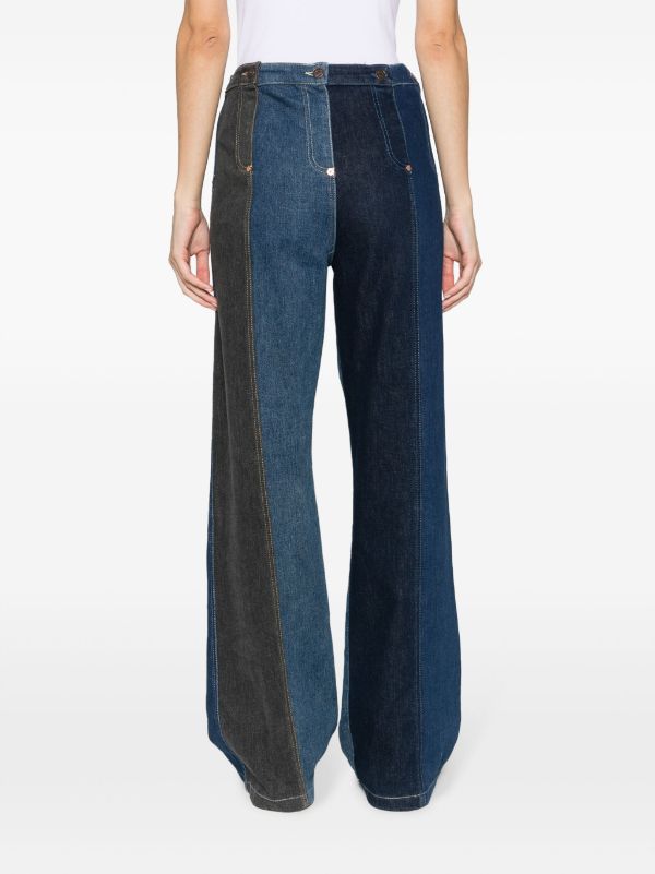 MOSCHINO JEANS high-waisted wide-leg Jeans - Farfetch