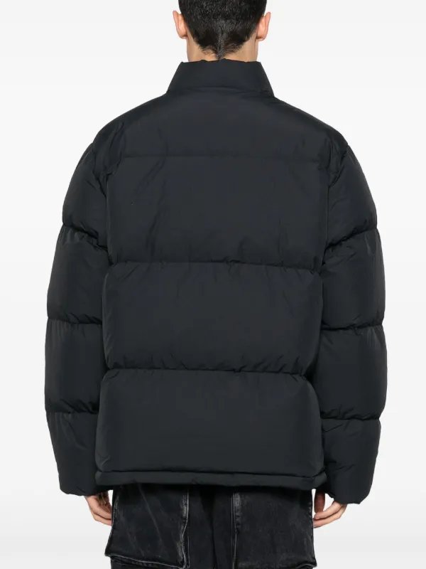 Stüssy logo-embroidered Puffer Jacket | Black | FARFETCH