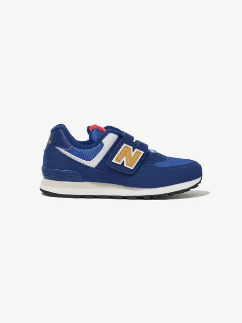 New Balance Kids 574 colour-block panelled sneakers