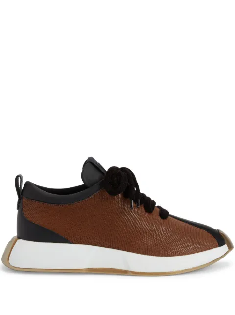 Giuseppe Zanotti Ferox panelled leather sneakers