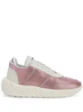 Giuseppe Zanotti Urchin lizard-effect sneakers - Pink