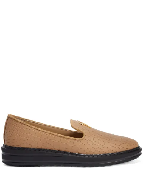 Giuseppe Zanotti Loafer mit Logo