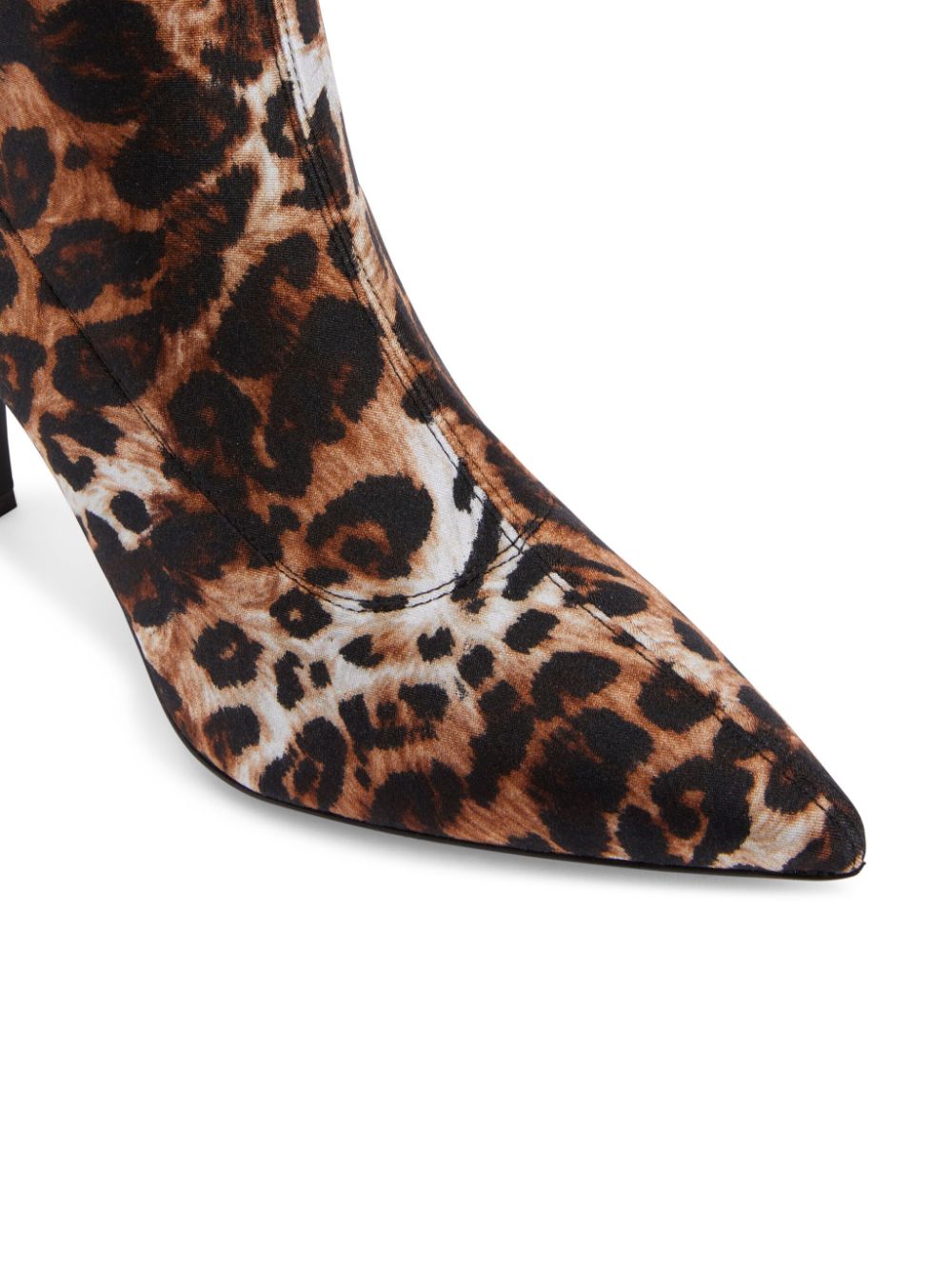 Shop Giuseppe Zanotti Mirea 90mm Leopard-print Ankle Boots In Black