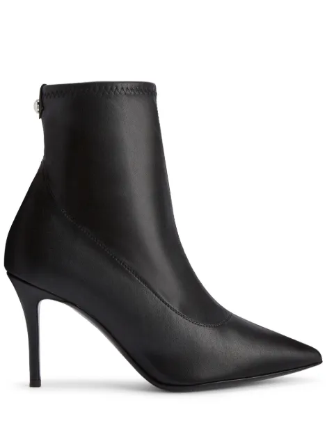 Giuseppe Zanotti Mirea 90mm leather ankle boots