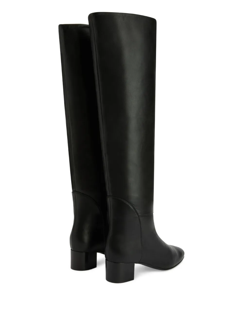 Giuseppe Zanotti 45mm knee-high block-heel boots Black