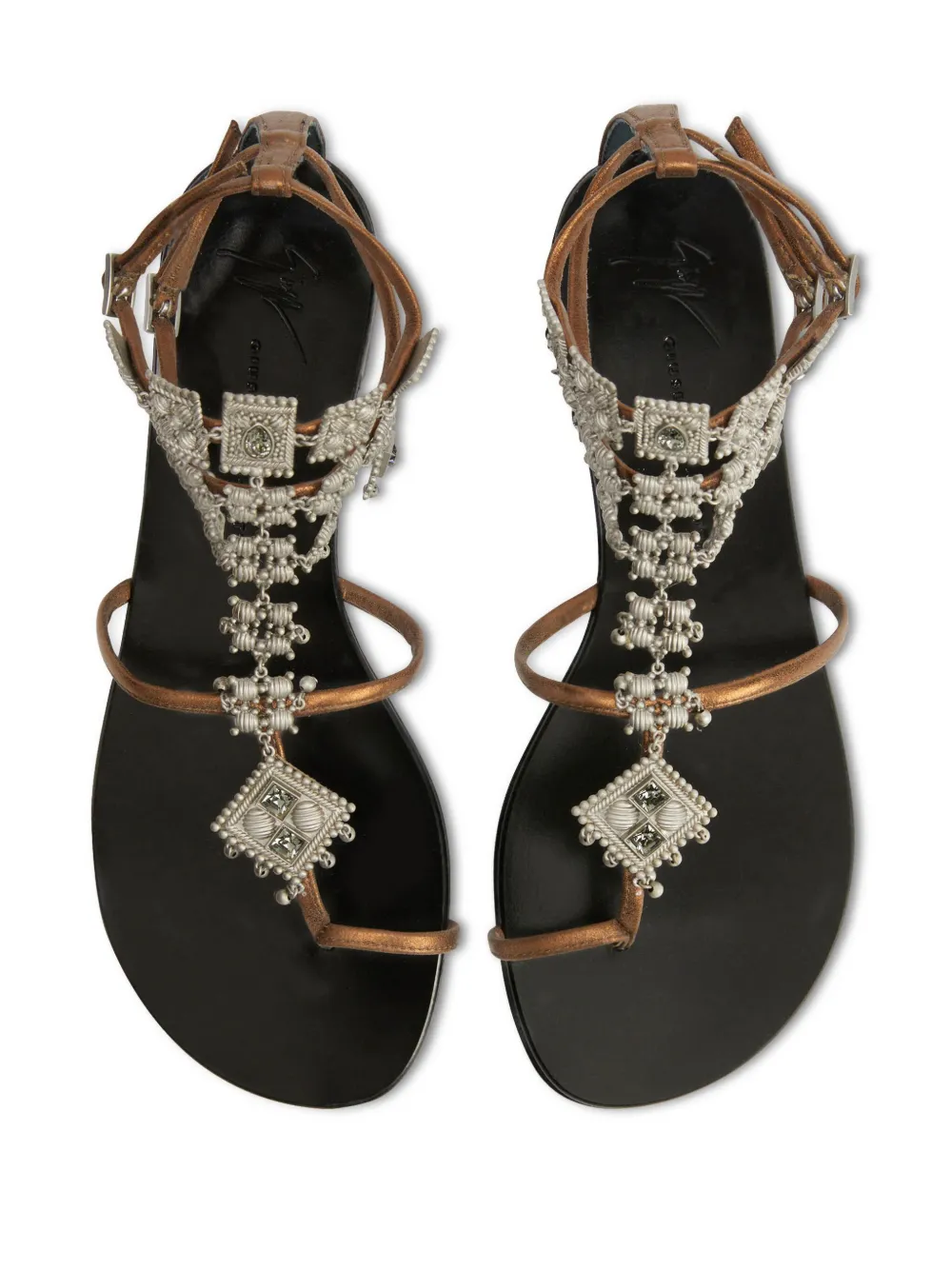 Giuseppe Zanotti Amira sandals Brown