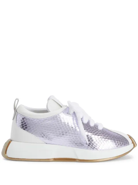 Giuseppe Zanotti Ferox snakeskin-effect sneakers