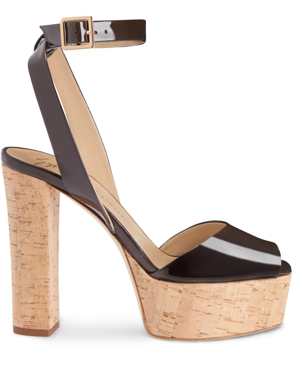 Giuseppe Zanotti 120mm Betty sandals Brown