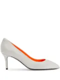 Giuseppe Zanotti Lucrezia 70mm leather pumps - Grey