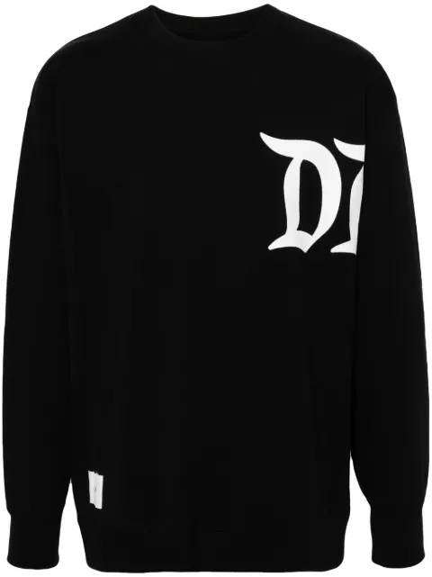 WTAPS crew-neck cotton sweatshirt 