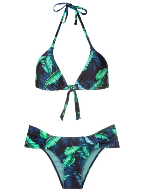 Bikini Vicky à imprimé végétal - Lygia & Nanny - Modalova