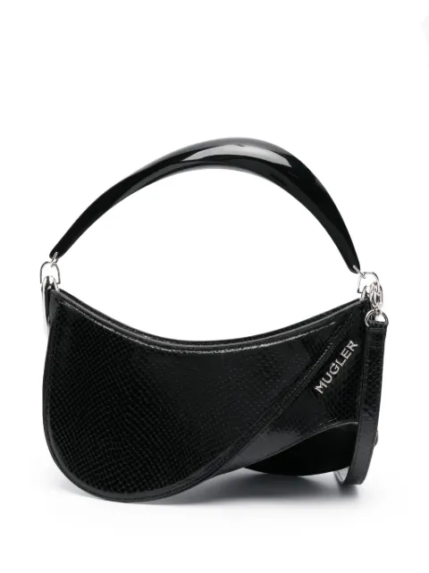 Mugler tote Spiral Curve