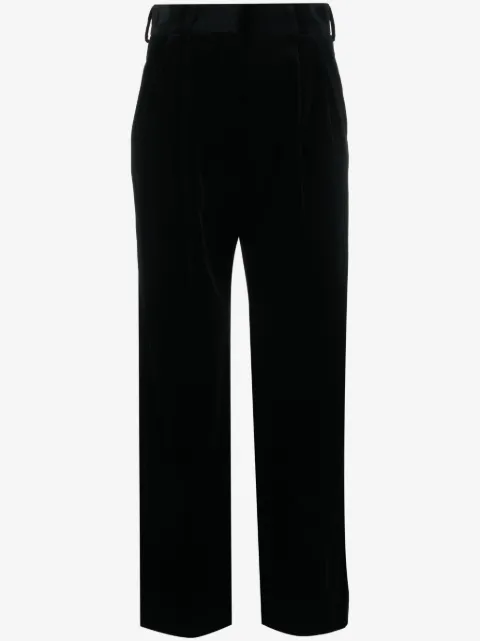 Blazé Milano pantalones rectos con motivo Fox