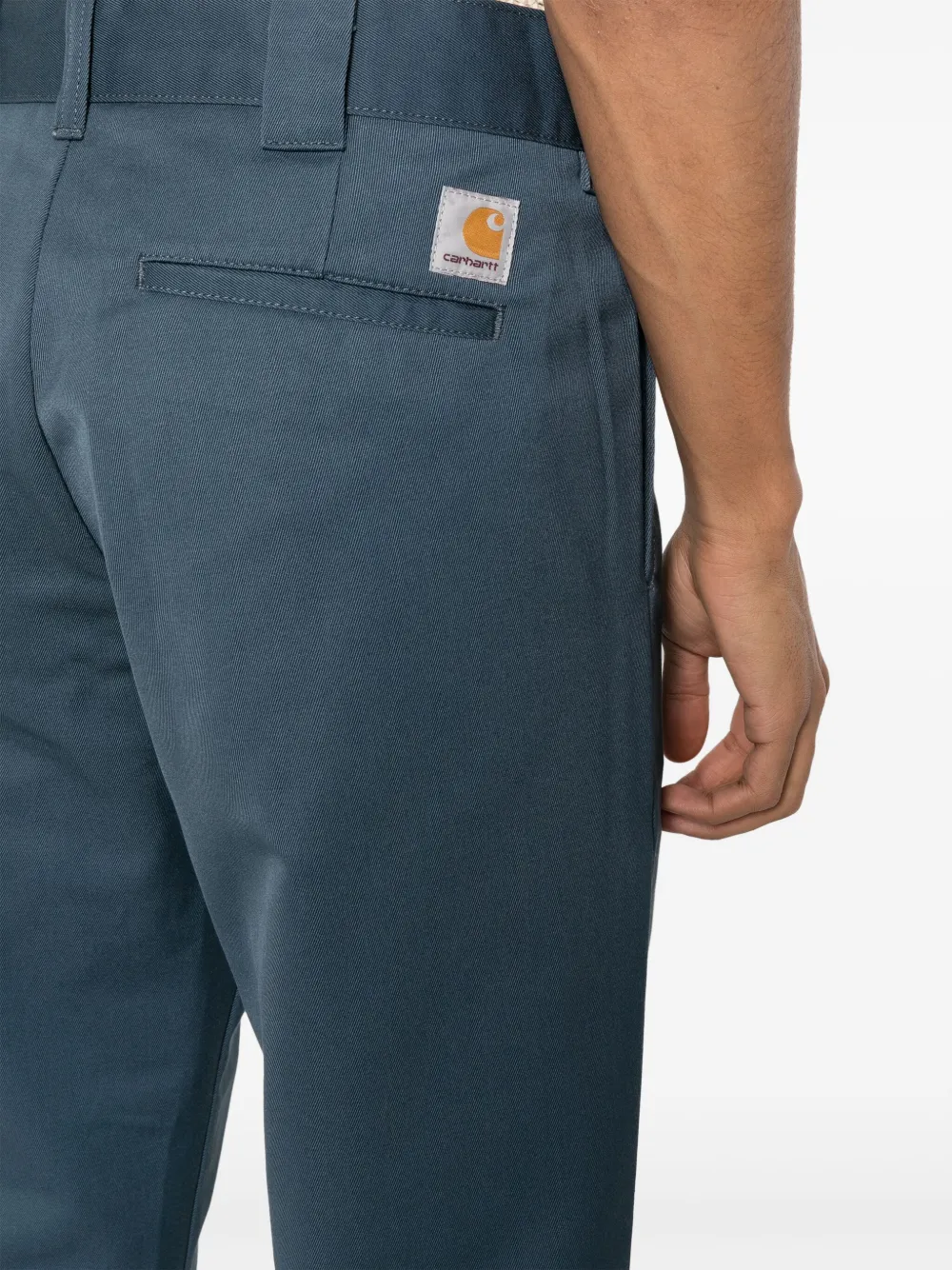 Carhartt WIP Slim-fit broek Blauw